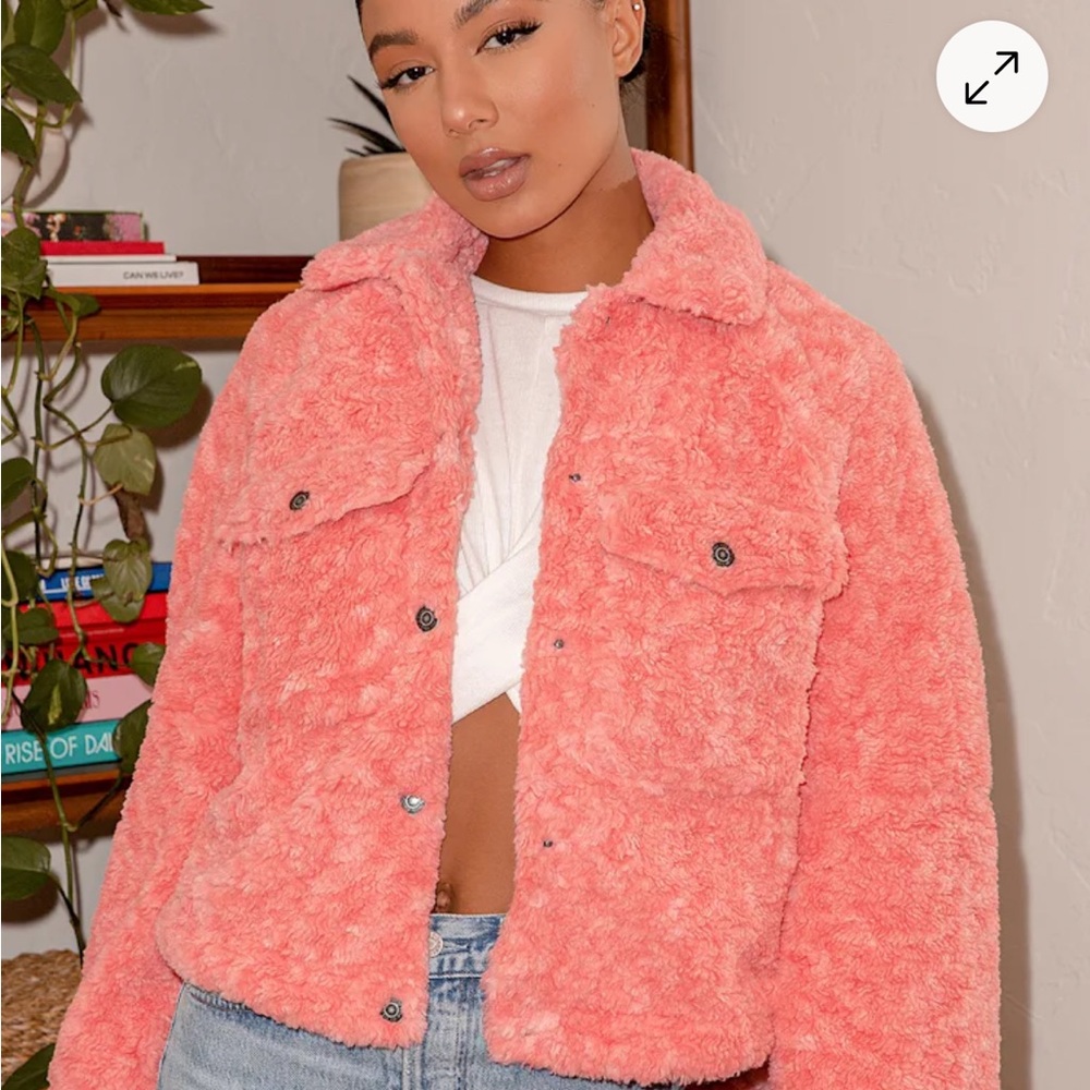 We The Free - Free People Coral Teddy Jacket
